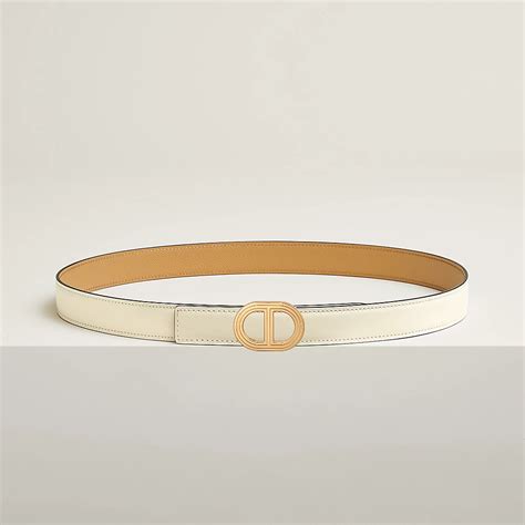 Rivage belt buckle & Reversible leather strap 24 mm.